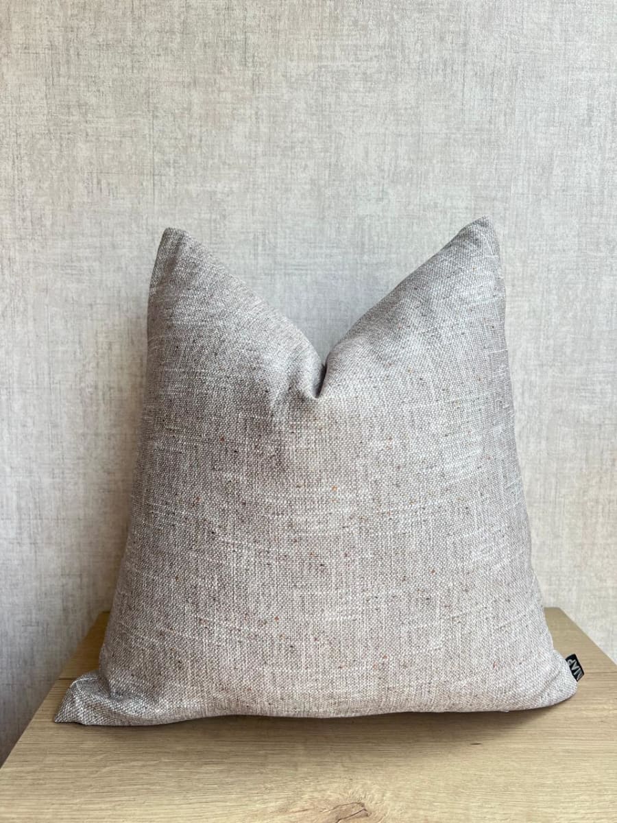 FUNDA DE COJÍN JASPEL GREIGE