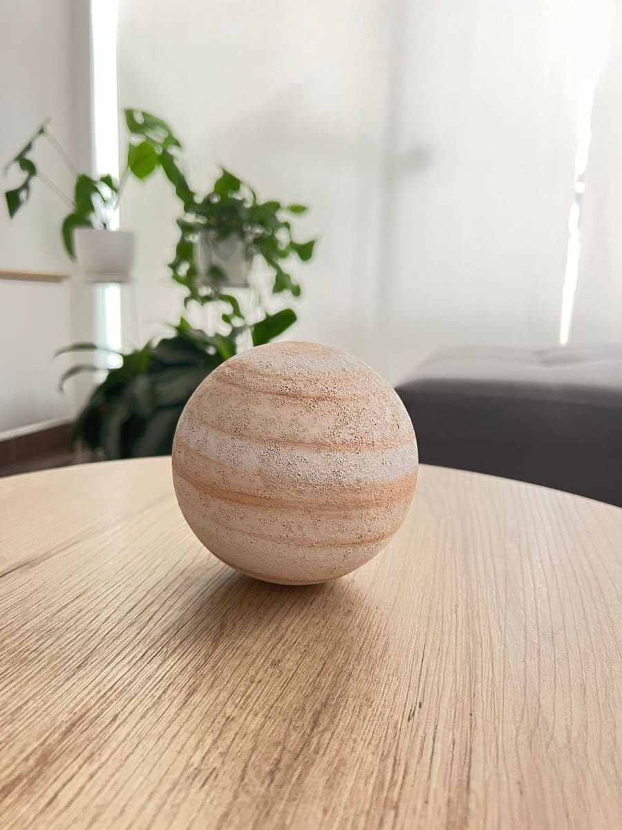 ESFERA DECORATIVA BEIGE DESERT1