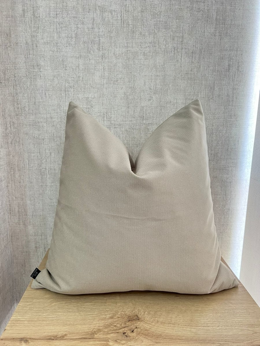 FUNDA DE COJÍN NATURE BEIGE