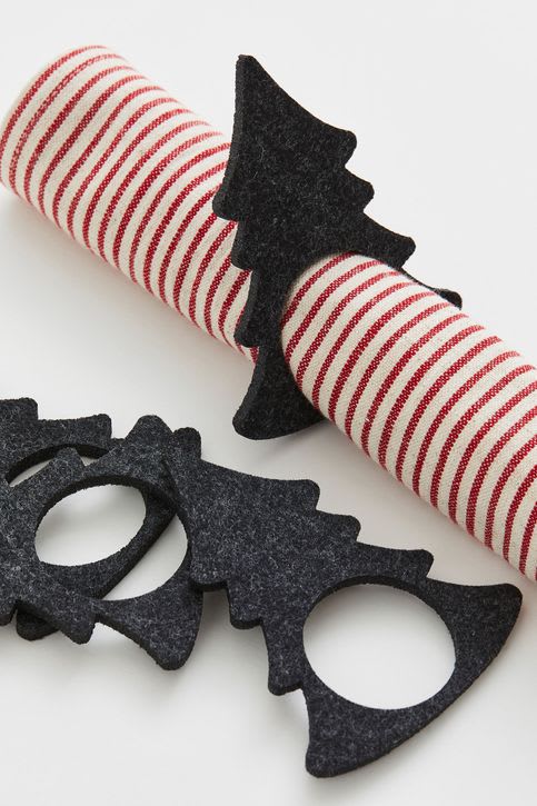 ARO DE SERVILLETA ÁRBOL NAVIDAD SET X 41