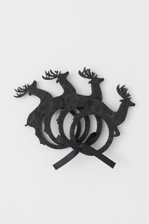 ARO DE SERVILLETA RENO NAVIDAD SET X42