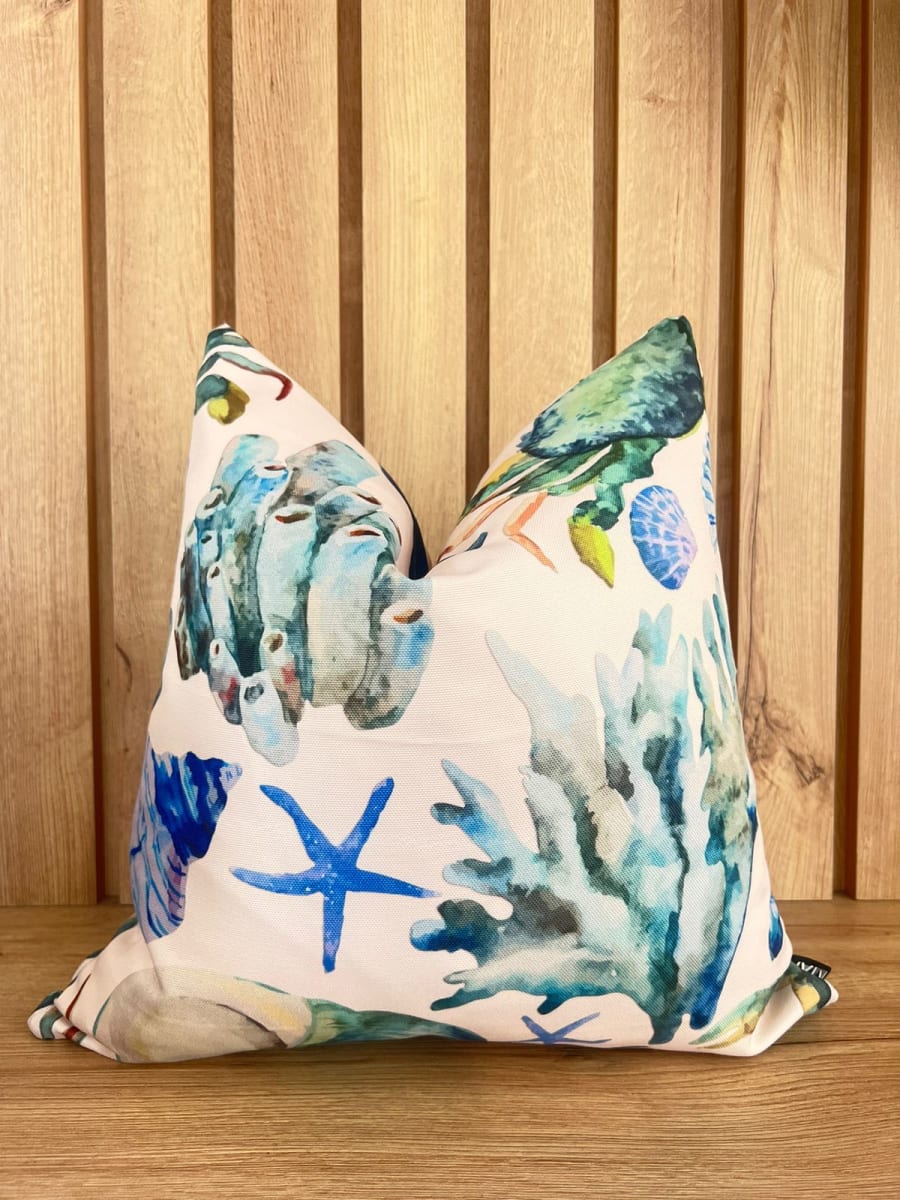 FUNDA DE COJÍN PLAYA ARRECIFE