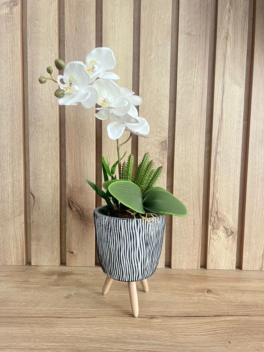 ARREGLO FLORAL ORQUÍDEA NÓRDICO