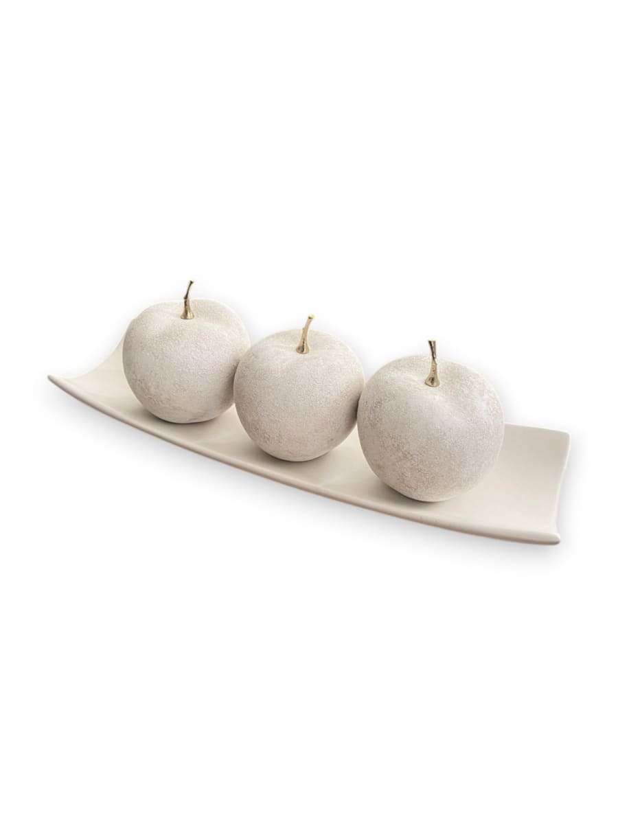 CENTRO DE MESA MANZANA CALIZA1