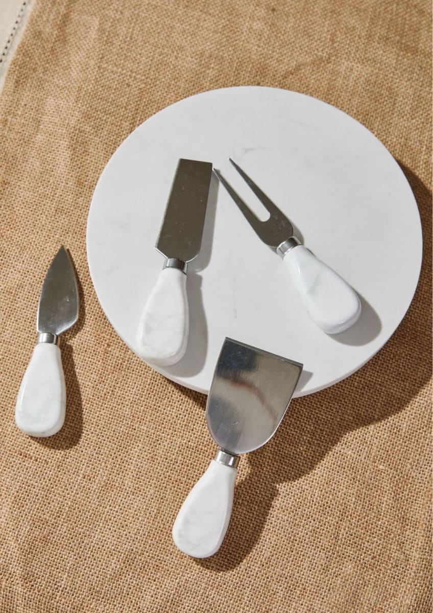 SET DE CUCHILLOS DE QUESO MÁRMOL