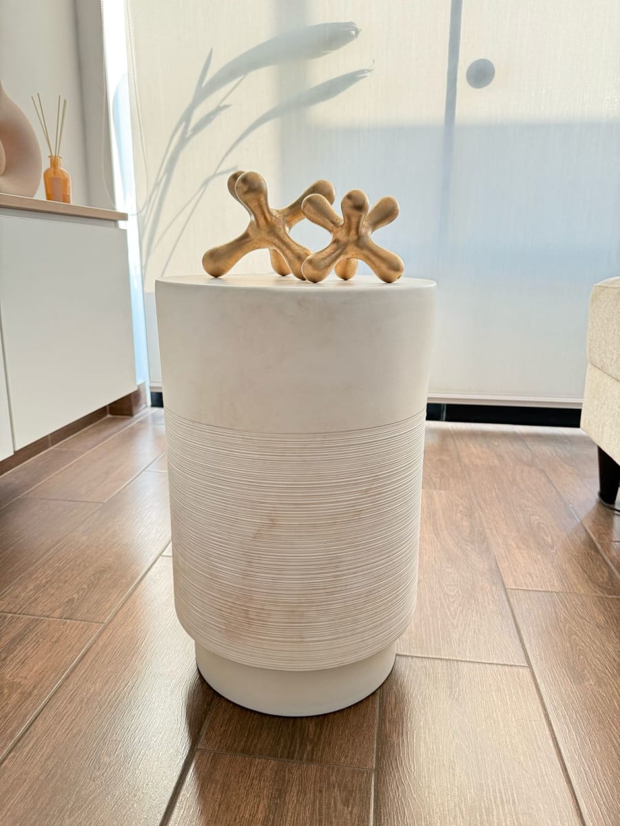 MESA LATERAL STOOL CILINDRO DECO1