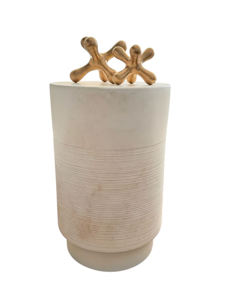 MESA LATERAL STOOL CILINDRO DECO2