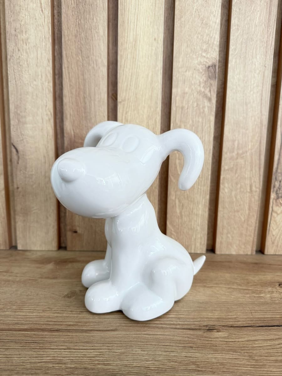 ADORNO PERRO DECOR BLANCO