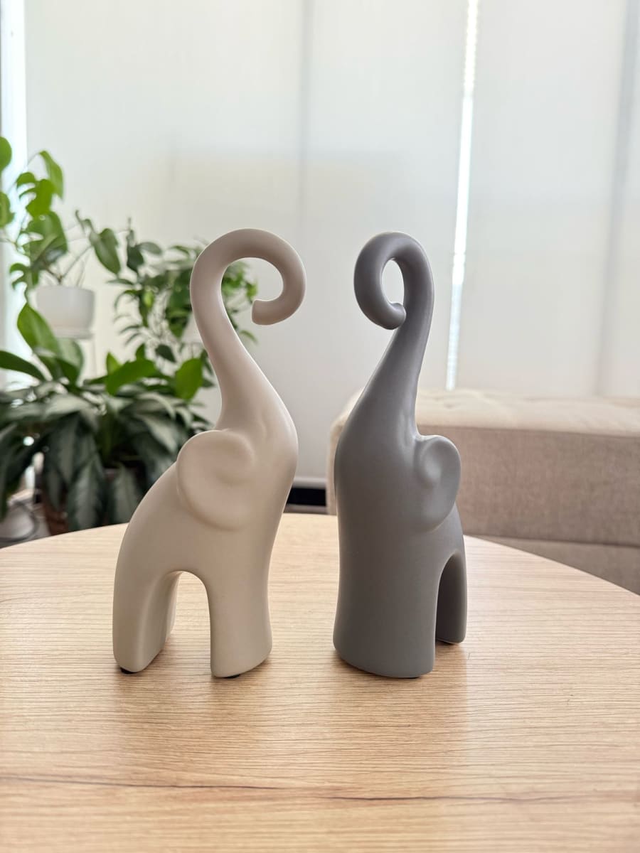 ADORNO JUEGO DE ELEFANTES LOVE3