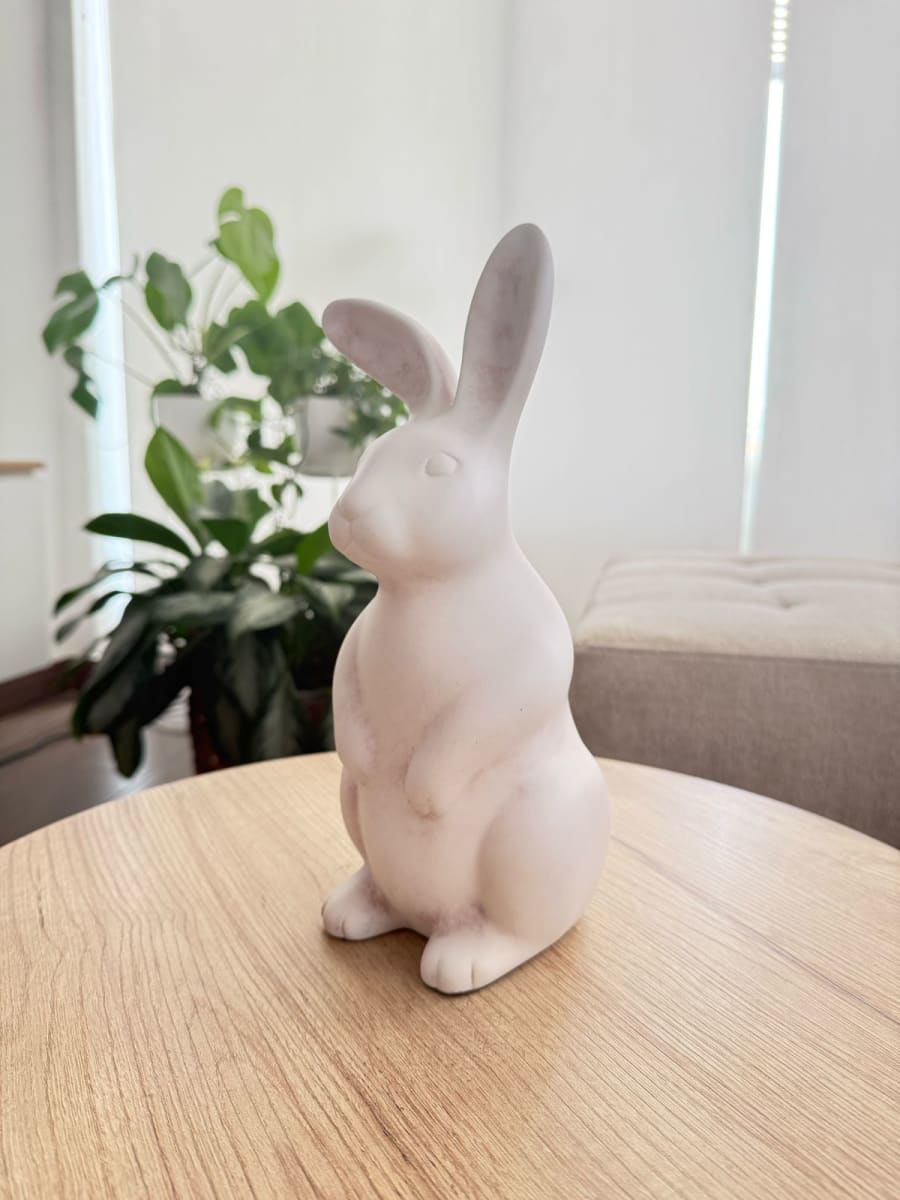 ADORNO CONEJO DECORATIVO MARBLE2