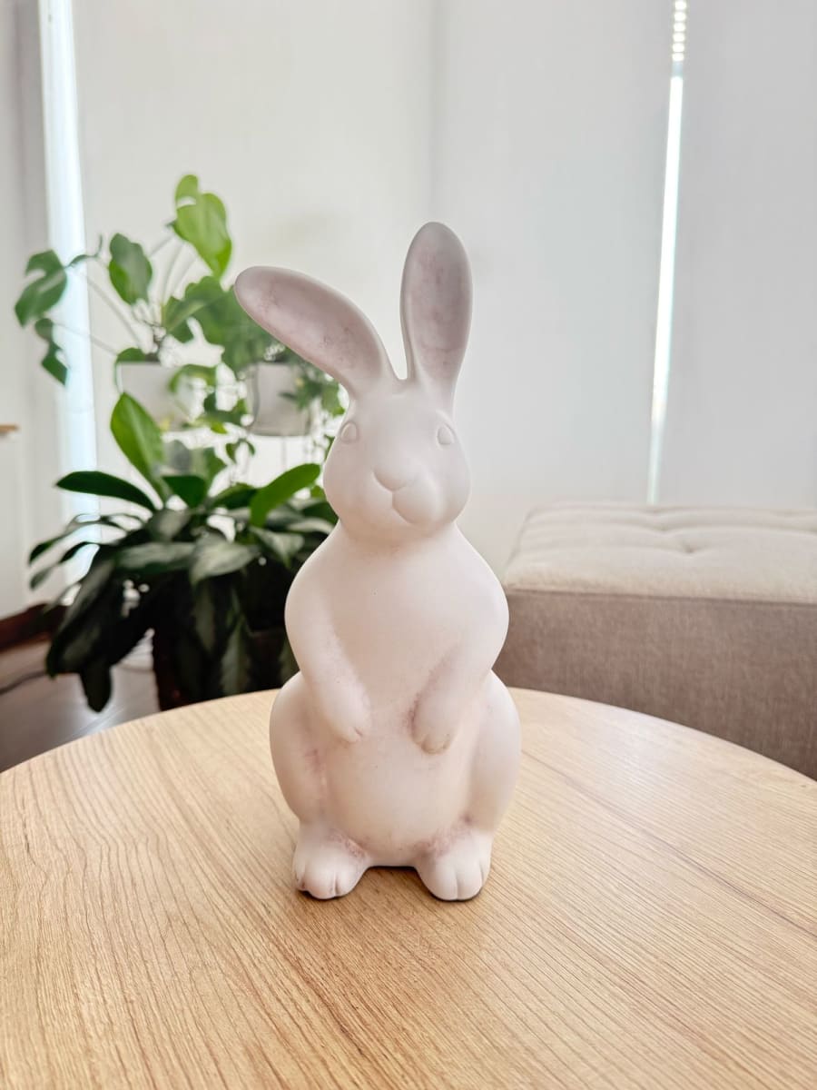 ADORNO CONEJO DECORATIVO MARBLE1