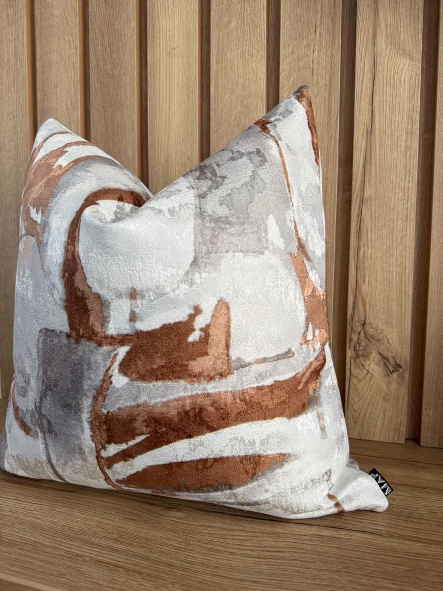 FUNDA DE COJÍN PICASSO OCRE1