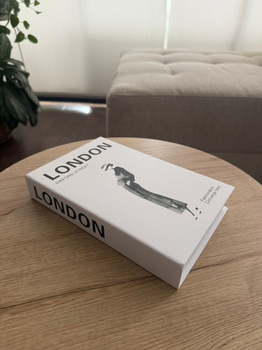 LIBRO DECORATIVO LONDON1