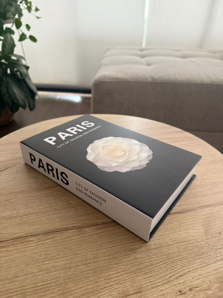 LIBRO DECORATIVO PARIS2