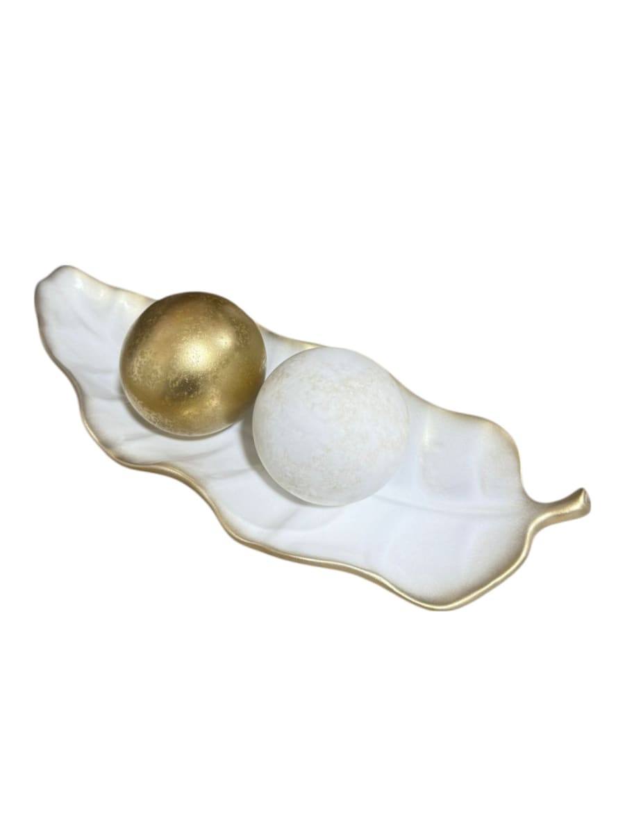 CENTRO DE MESA HOJA DORADA3