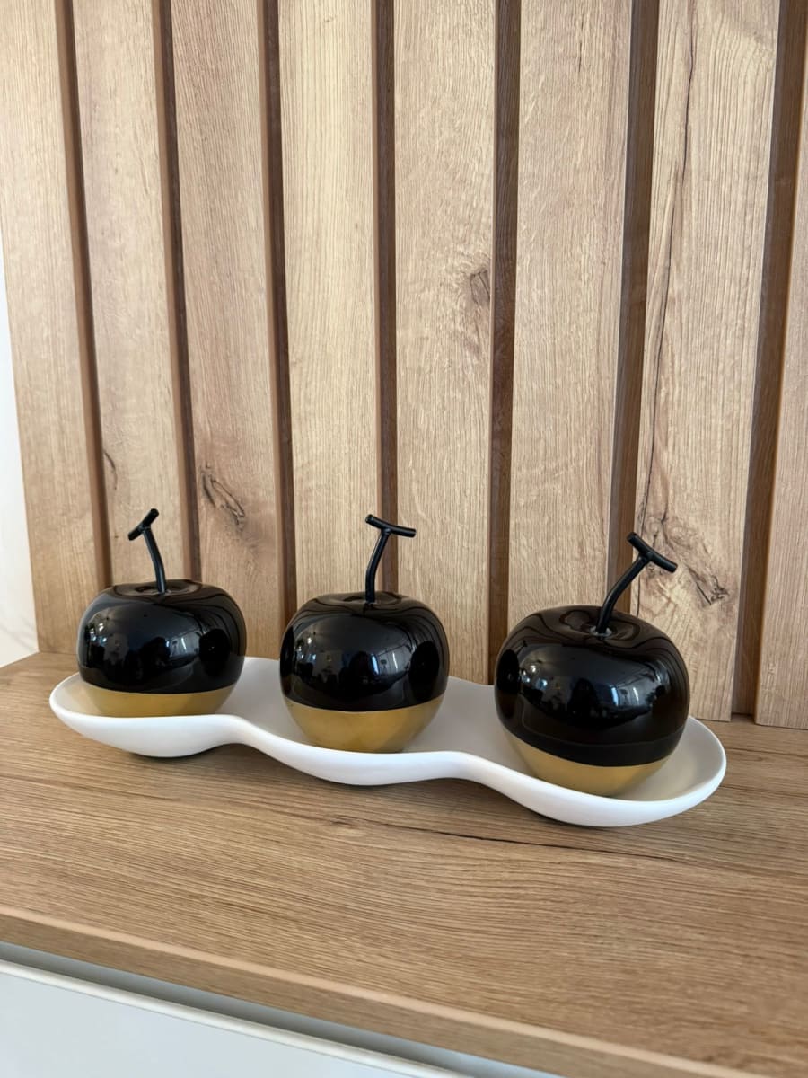 CENTRO DE MESA MANZANA DECOR DUO4