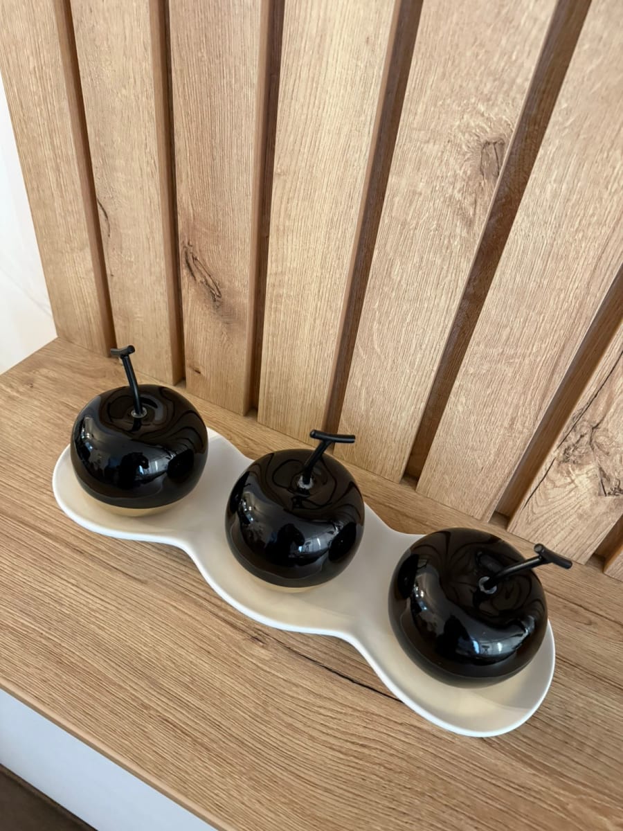 CENTRO DE MESA MANZANA DECOR DUO3