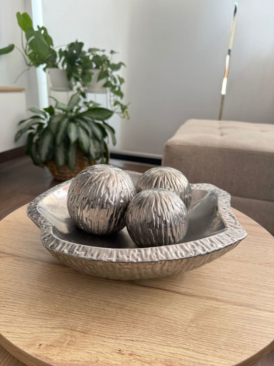 CENTRO DE MESA BARI PLATA