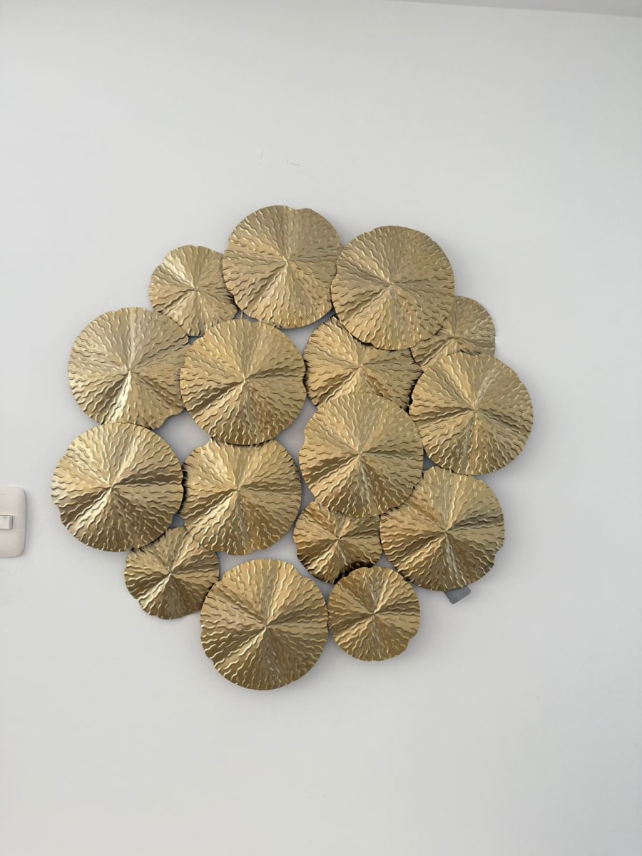 ESCULTURA PLACA DE PARED FLOWER2