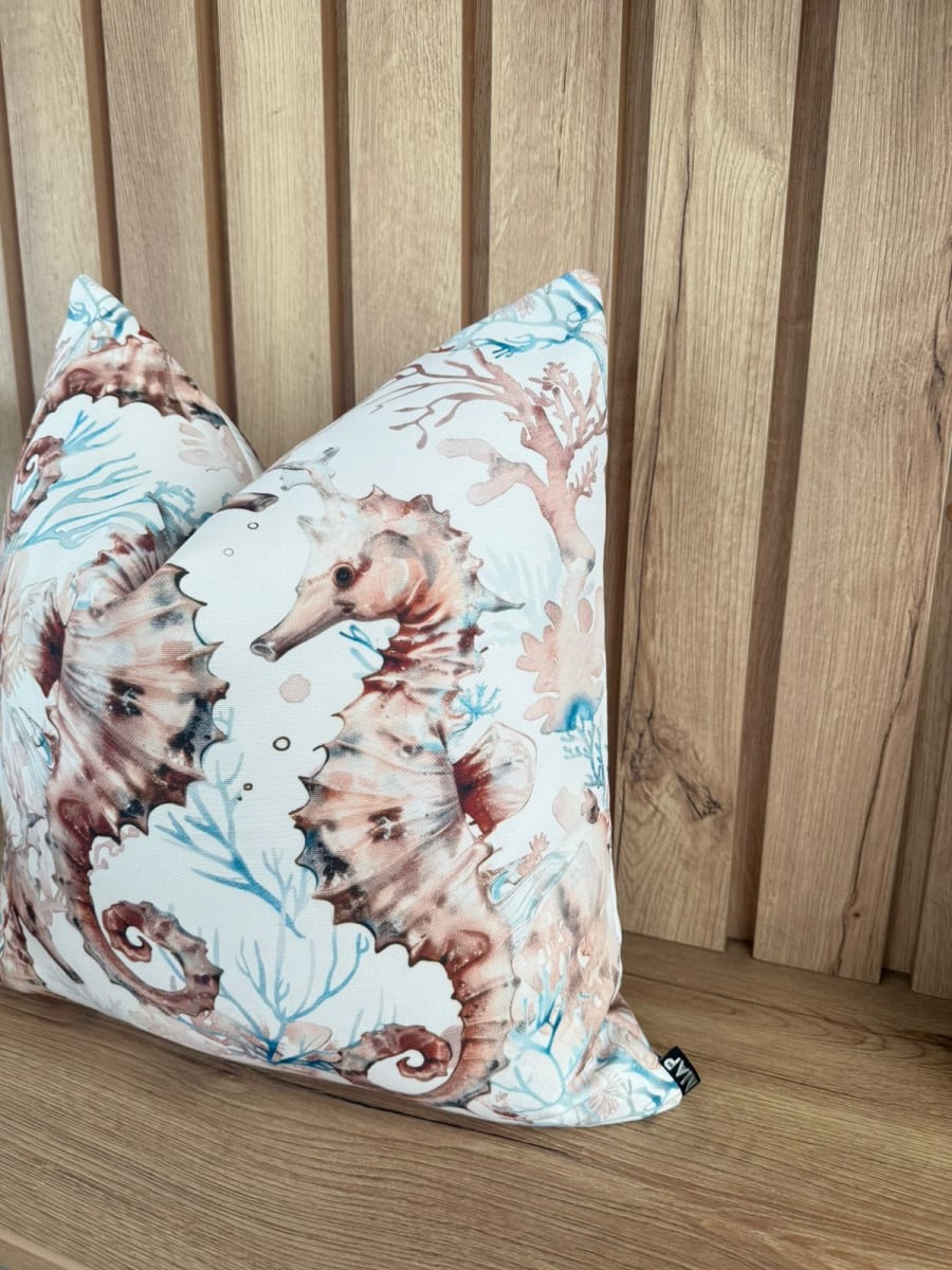 FUNDA DE COJÍN PLAYA CABALLITOS TERRA2