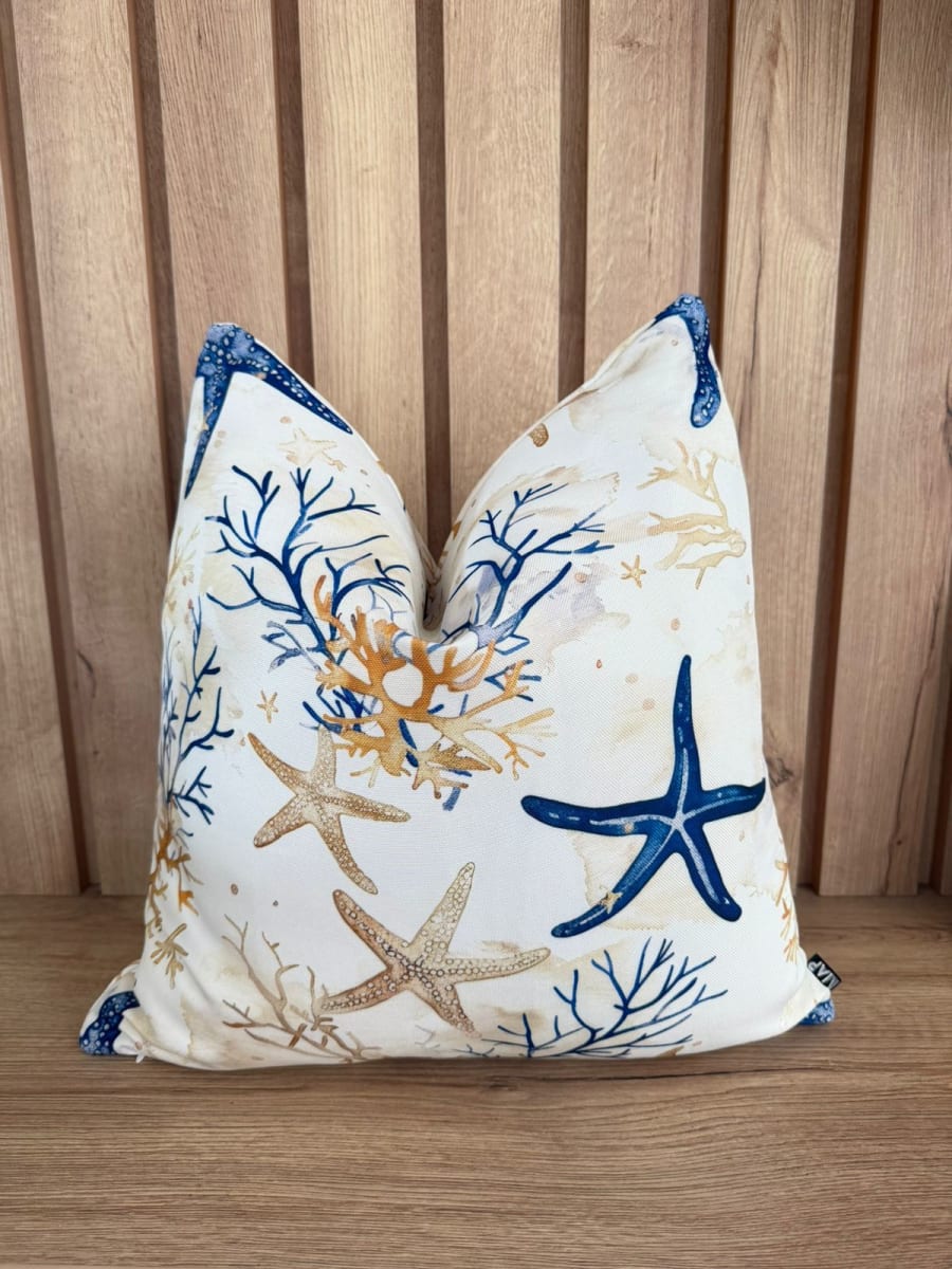 FUNDA DE COJÍN PLAYA MAREA AZUL1