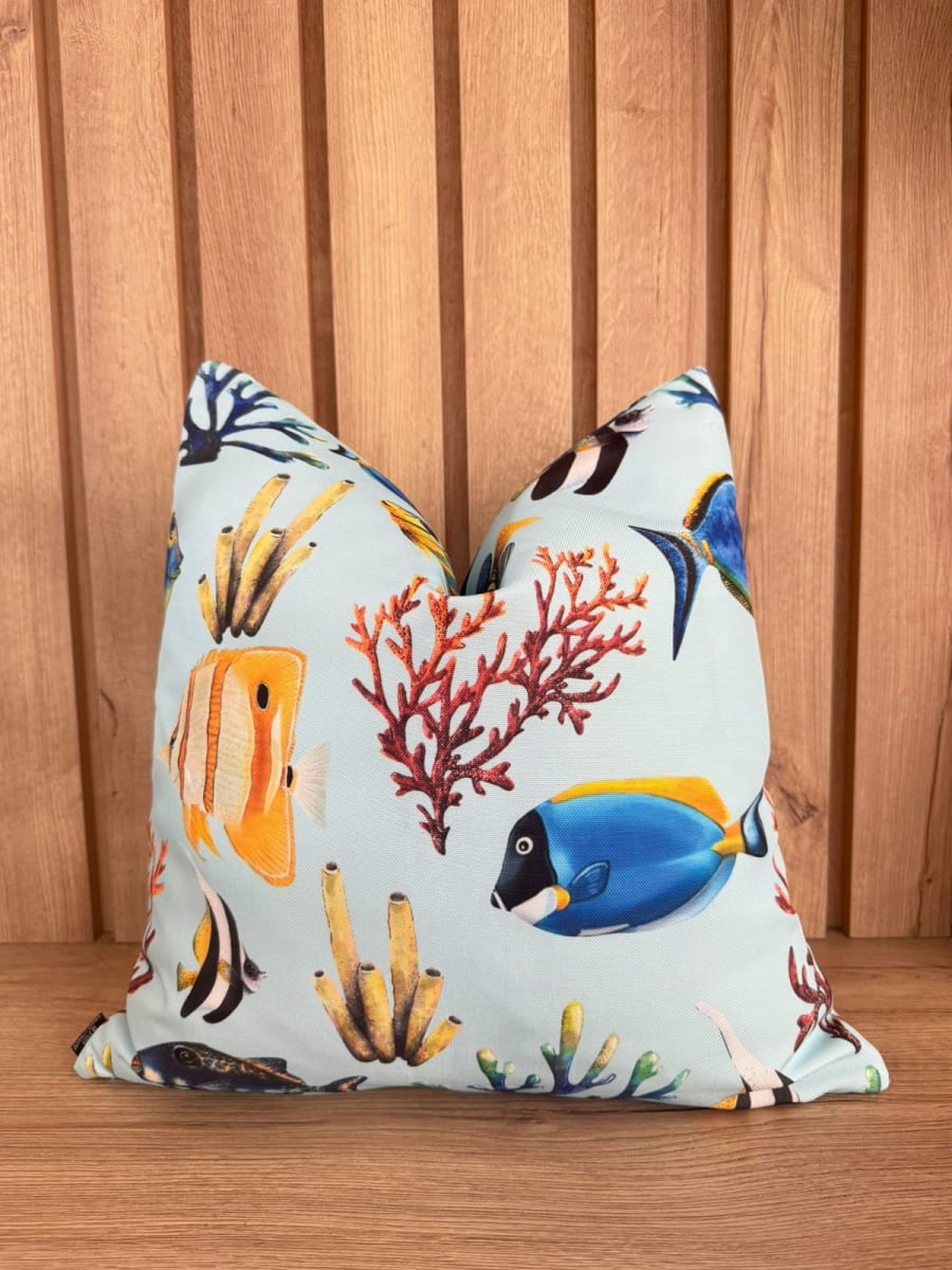 FUNDA DE COJÍN PLAYA ACUARIO MARINO2
