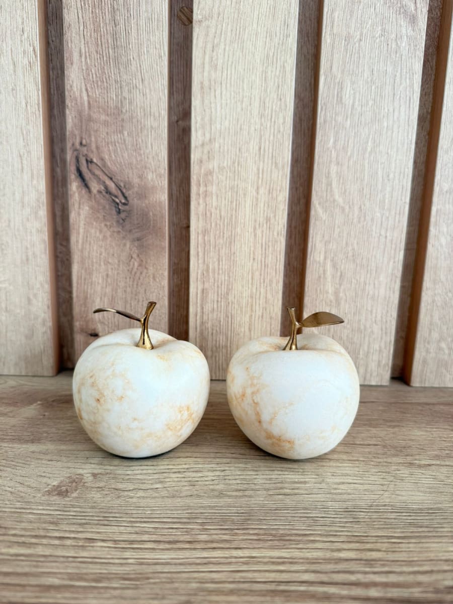 SET DE 2 MANZANAS DECO