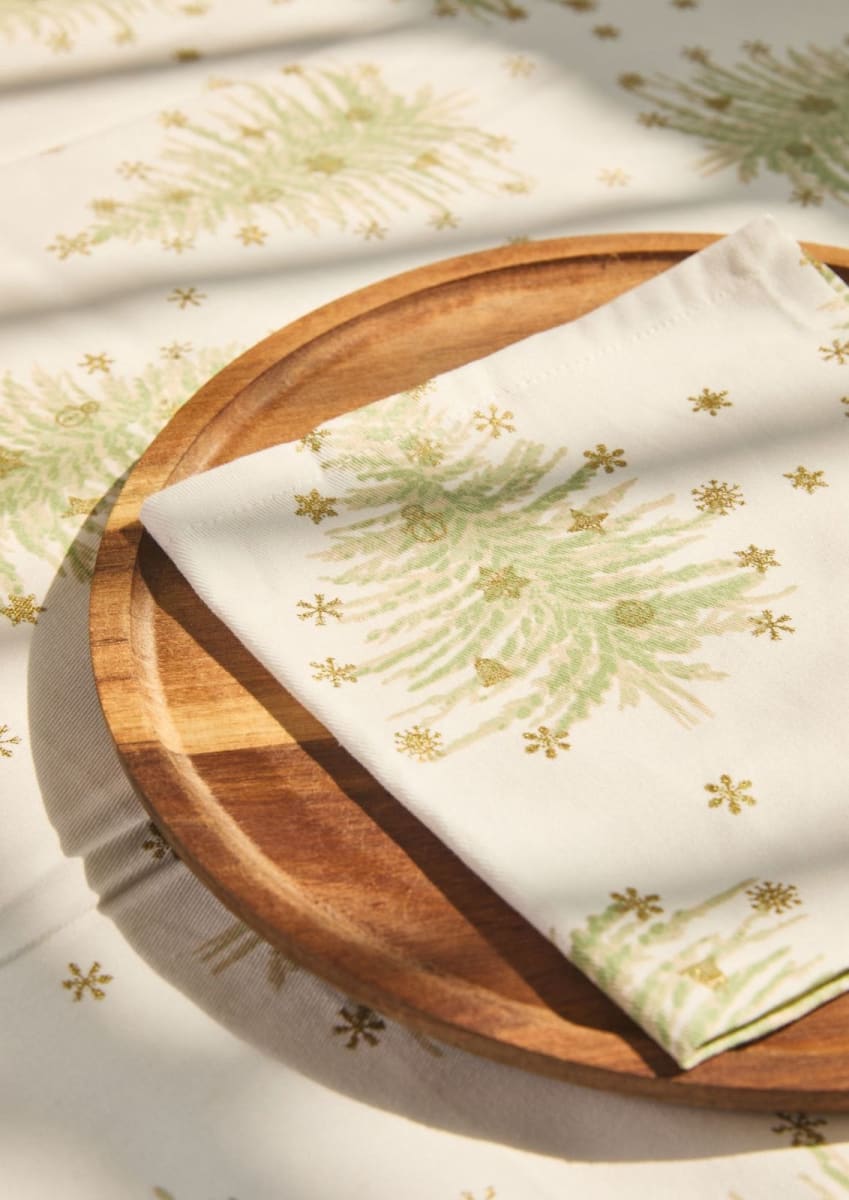 SET X2 SERVILLETAS DE TELA ÁRBOL DE NAVIDAD2