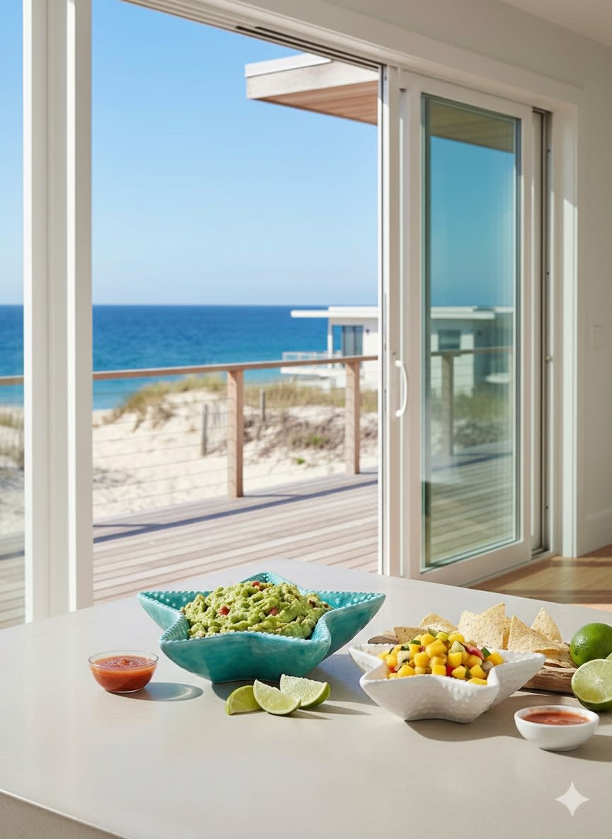 PACK X2 DE ADORNO BANDEJA ESTRELLAS MARINAS1