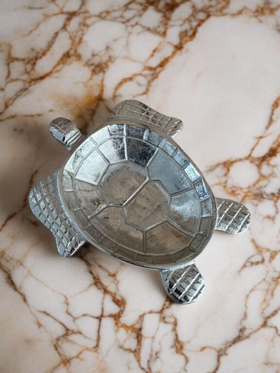 ADORNO BANDEJA TORTUGA PLATEADA2