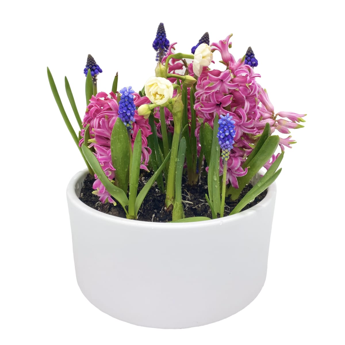 Cerámica mediana mix flores2