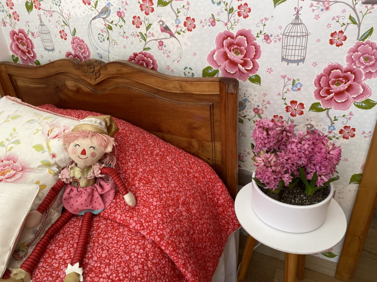 Cerámica mediana con jacintos12