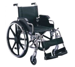 Silla de Ruedas Abatible Aluminio