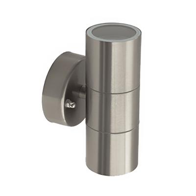 APLIQUE INOXIDABLE GU10 x2