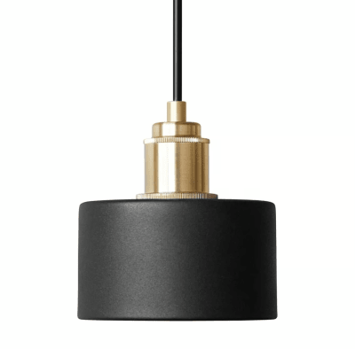 LÁMPARA COLGANTE MORAVA NEGRA