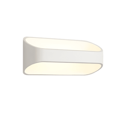 APLIQUE OVAL BLANCO