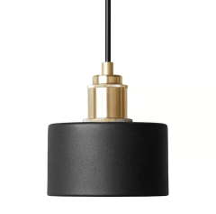 LÁMPARA COLGANTE MORAVA NEGRA 0