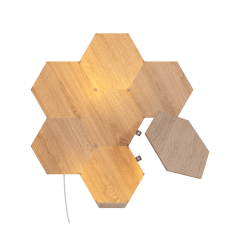 PANEL LED SMART NANOLEAF HEXAGONO WOOD 0