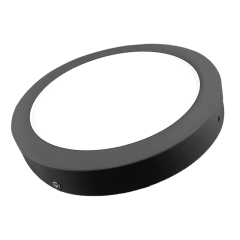 PANEL SOBREPUESTO REDONDO NEGRO 0