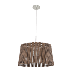 LAMPARA COLGANTE MADERA SENDERO 0