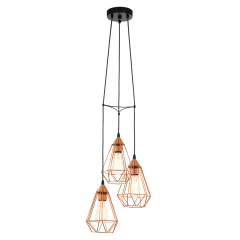 LÁMPARA COLGANTE COBRE TARBES 0