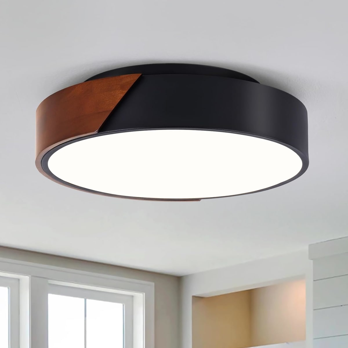 PLAFÓN MADERA C/ CONTROL CCT DIMER3