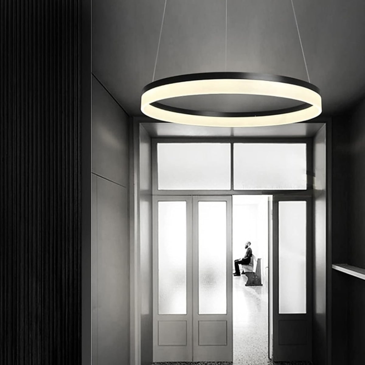 LÁMPARA COLGANTE RING LED4