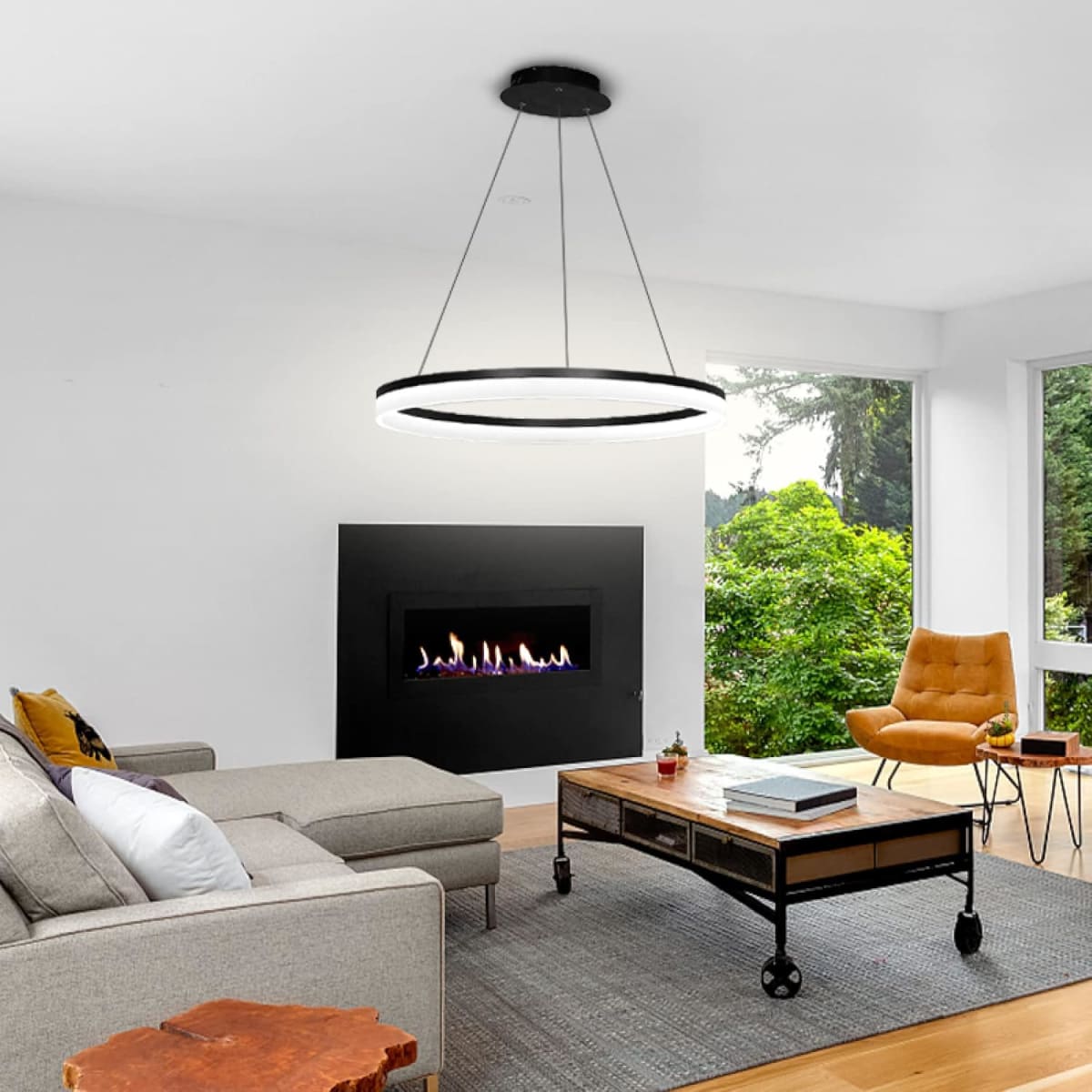 LÁMPARA COLGANTE RING LED3