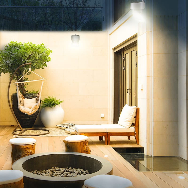 APLIQUE SOLAR BLANCO SPOT5