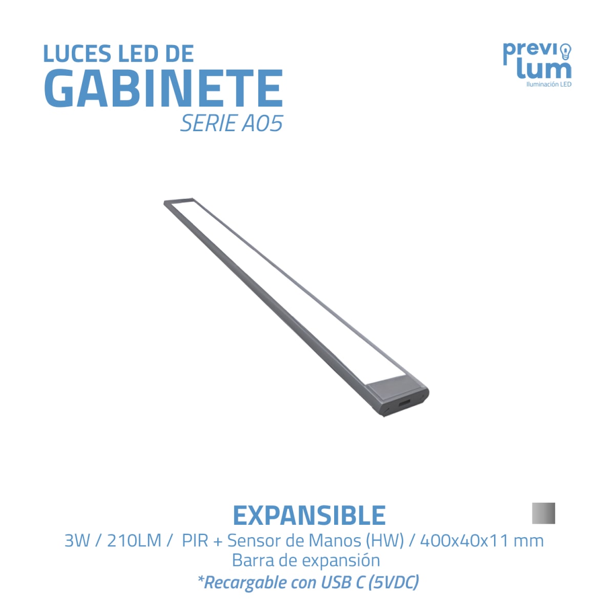 BARRA LED CCT A05 PIR/HW2