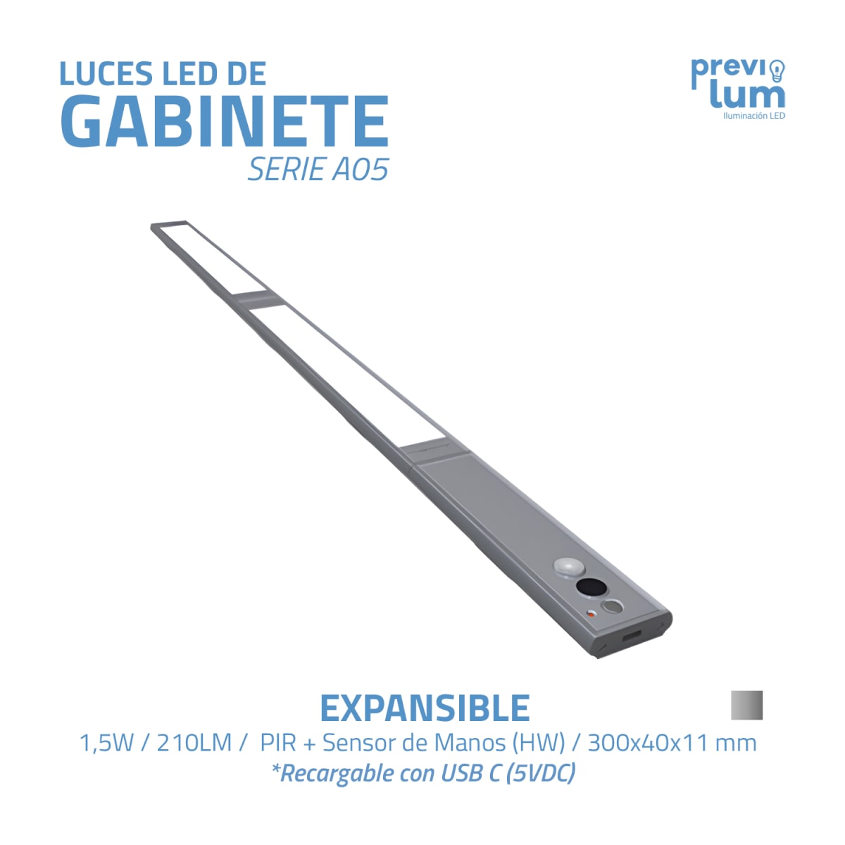 BARRA LED CCT A05 PIR/HW3