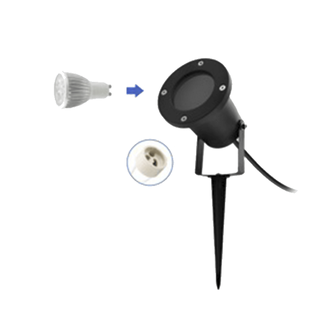 ESTACA PORTA GU10 IP653