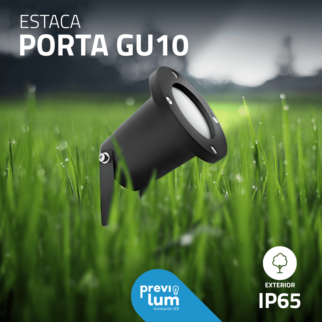 ESTACA PORTA GU10 IP654