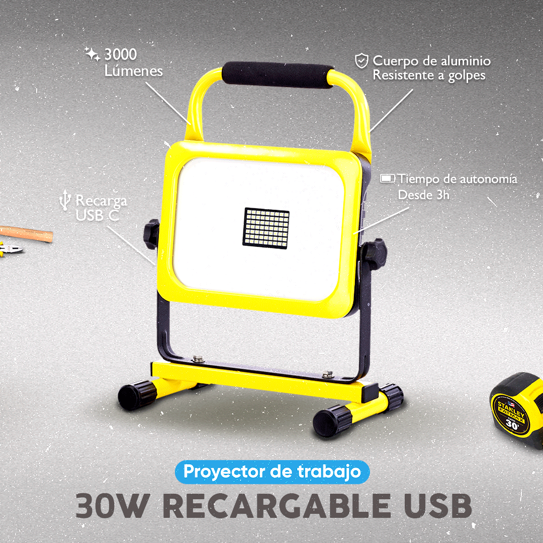 FOCO DE TRABAJO RECARGABLE4